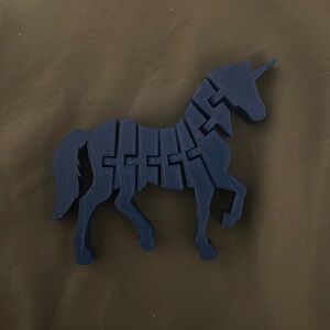 3D printed unicorn